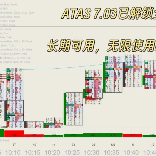 ATAS订单流软件解锁版下载，全功能开放支持多设备中文切换