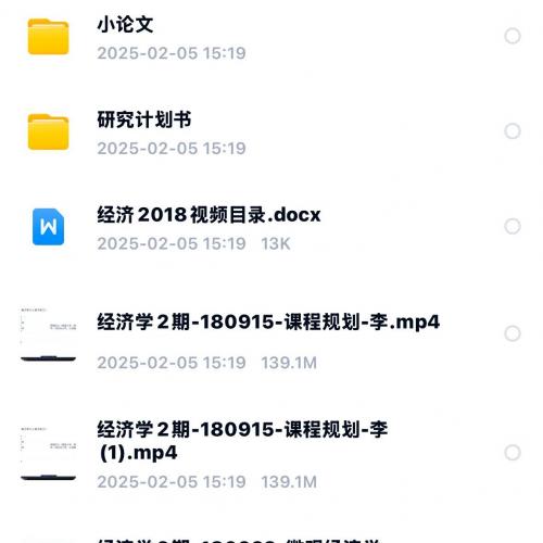 日本经济大学院备考网课资料全套
