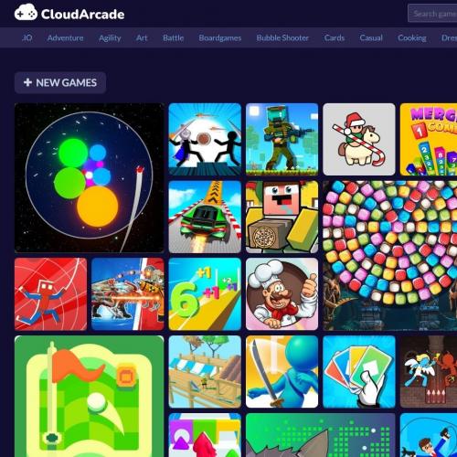 CloudArcade出海H5游戏网站源码 PHP轻量级CMS系统 支持快速建站