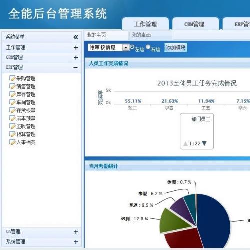 ASP.NET C#  ERP综合管理系统源码 全能后台管理系统 毕业设计项目