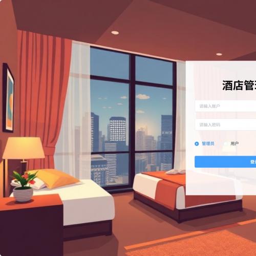 酒店预约管理系统｜java｜springboot｜vue｜前后端分离｜web网站｜