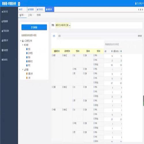 springboot数据智能分析系统源码 数据建模 可视化报表 带文档