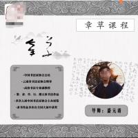 盛老师章草临摹创作精讲课程，45个要点附赠电子课本#书法材料