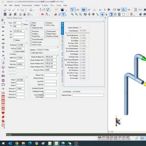 CAESAR II 2019管道应力分析软件中文版 学习资源