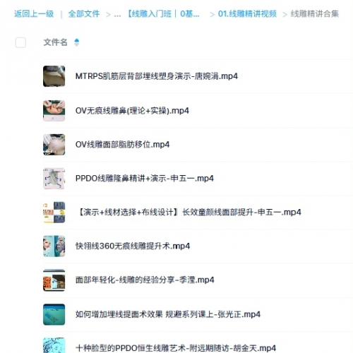 全面线雕技术教程【视频讲解合集】