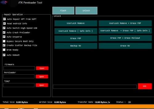 联发科MTK刷机工具 | 支持Preloader模式解锁与FRP清除