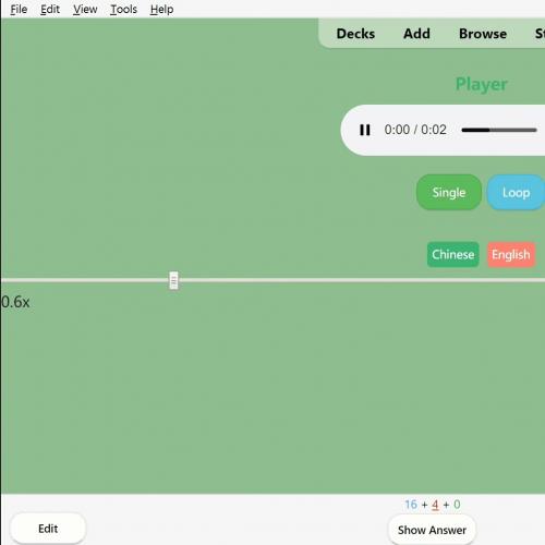 Anki记忆卡Glossika 6000例句，科学分级从入门到精通