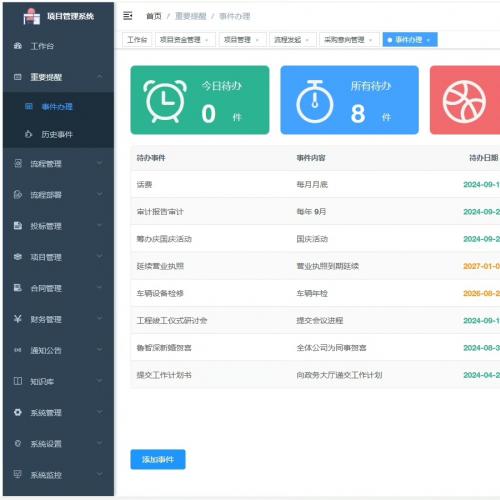 基于Java SpringBoot与Vue的工程项目管理系统源码 - 项目进度与成本控制解决方案