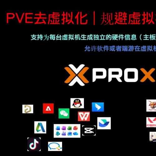 PVE虚拟化移除技术 | 绕过VM检测 | 硬件信息模拟 | 专业技术支持