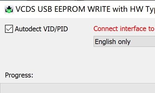 5053线固件升级服务 支持英文转中文 VCDS 19.6.2至19.6.3版本 可刷老版本或锁定设备