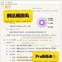 2026柏浪涛刑法Pro版笔记第三版PDF下载 - 法考冲刺必备资料