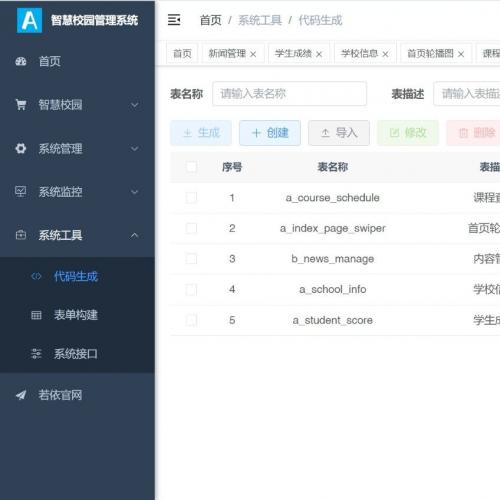 智慧校园APP源码 | 基于UniApp与若依框架的校园管理系统开发
