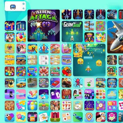 H5精品英文休闲小游戏网站源码，含260款多样游戏如地铁跑酷等