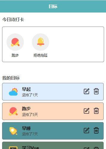 全新开发完成！个人目标管理打卡小程序源码，基于uni-app、MySQL、Node.js，含后台管理系统