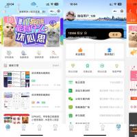 支持流量主与积分商城的博客类小程序源码