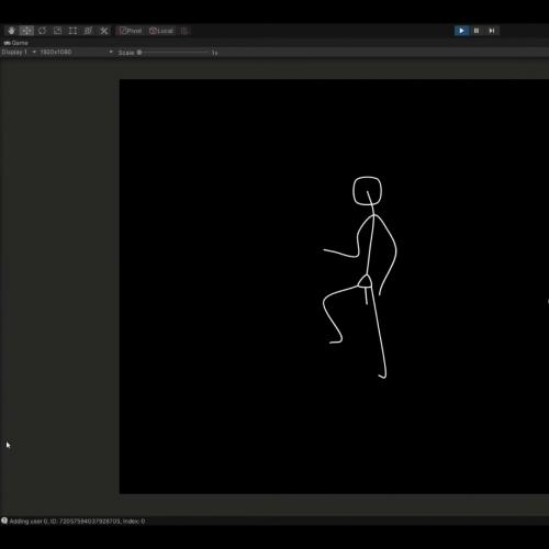 Unity2019版Kinect体感火柴人源码 含完整工程与可执行文件