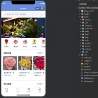 鲜花销售小程序源码，含前后端及后台管理系统