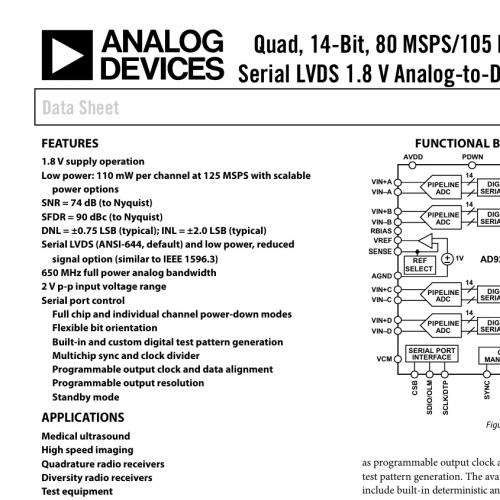 FPGA平台AD9253高清采样源码实现（含仿真验证与上板调试）