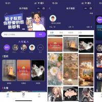 支持达人入驻的壁纸头像表情包口令取图小程序源码，开源无加密可同步多平台