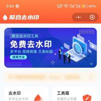 聚合去水印小程序源码与出售