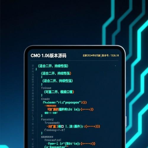 CMO 1.06开源源码包｜支持深度二次开发｜接口可扩展性强｜含完整文档与双语版本