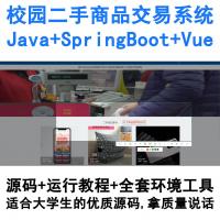 基于SpringBoot与Vue开发的高校二手物品交易平台（Java版）