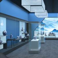 Unity青花瓷非遗文化虚拟展厅交互漫游源码 - 第一人称全景展示系统