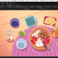 Unity2022开发的美食小当家游戏源码，高画质烹饪模拟，操作简易适合学习