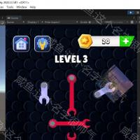 Unity2022解压螺栓游戏源码｜休闲益智类项目，多平台操作支持｜新手友好·含完整关卡系统