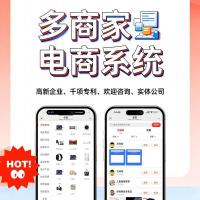 多商户商城源码系统｜含小程序+PC端+进销存，支持拼团秒杀分销，终身授权无域名/IP限制