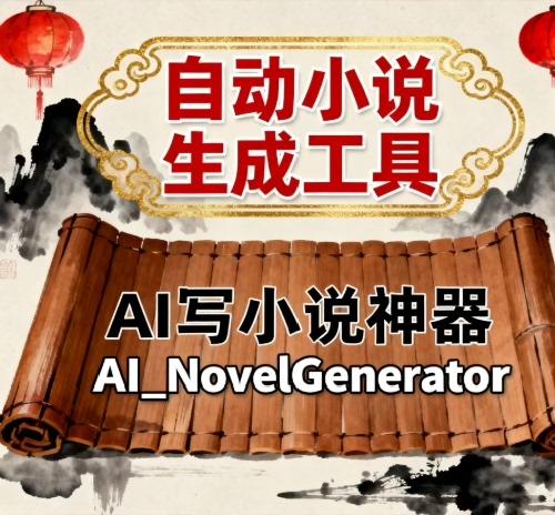AI小说创作助手 自动故事生成工具 AI写作利器 AI_NovelCreator