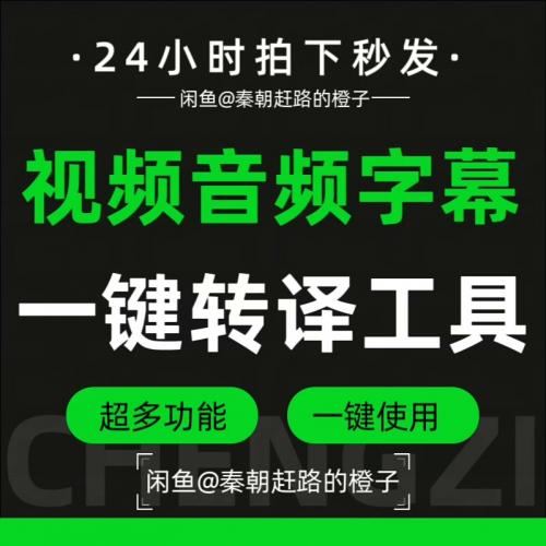 【即刻发送】视频一键翻译软件，语音字幕转译与重配音