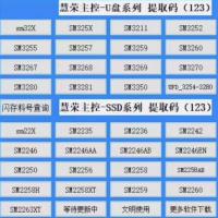 全面兼容主流芯片的固态硬盘修复工具集