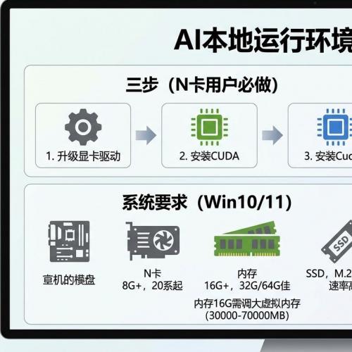 AI加速套装 CUDA与Cudnn：优化本地AI工具运行