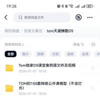 Tom勤勉之路D5完整资源包