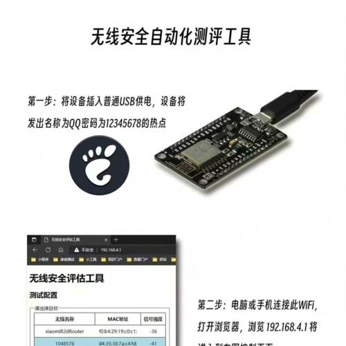 限时优惠：高效无线安全审计工具，轻松抓取握手包
