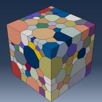 使用插件将Neper生成的三维.geo文件导入ABAQUS实现Voronoi泰森多边形实体化