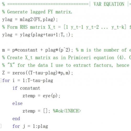 TVP-FAVAR模型原版解析：代码简单易懂，快速上手