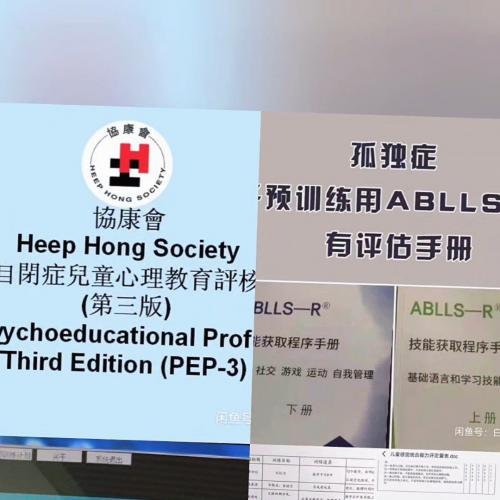 全面掌握pep-3、vbmapp与ablls-r，一站式孤独症康复评估[火][火][火]，[上][上][上]香港协康会正版pep3系统，仅支持Windows系统