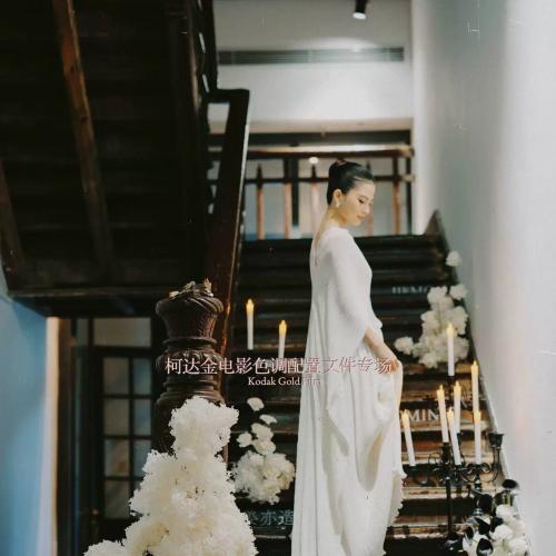 张蕾同款柯达姜黄色调色配置文件