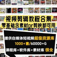 全面视频剪辑教学资源集合，涵盖多种素材与课程，适合从零基础到高级用户