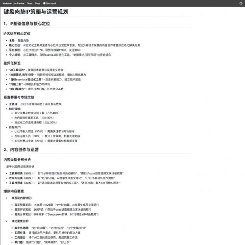 AI解析对标账号：从定位到变现的12维度全面分析报告