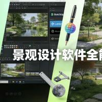 景观设计软件全链条教程：全能营助你掌握全流程绘图技巧